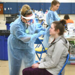 wvu students tested at rec center